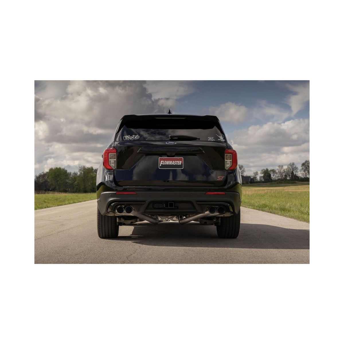Flowmaster 717999 - Flow Fx Cat-Back Exhaust System Fits 2020-2026 Ford Explorer St/Lincoln Aviator 3.0-Liter, Cat-Back, Dual Rear Exit, Flow Fx Stainless Steel Exhaust System Flowmaster 1