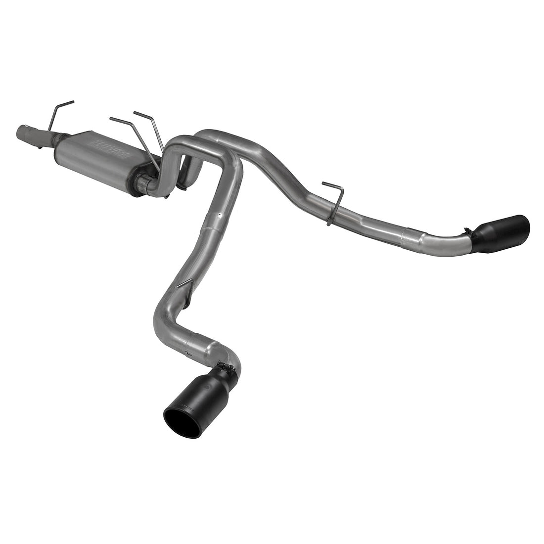 Flowmaster 718100 - Flow Fx Cat-Back Exhaust System Fits 2017-2026 Ford F250/F350 Super Duty With 6.2, 6.8 And 7.3-Liter V8, Flow Fx Cat-Back, Dual Side Exit, Stainless Steel Exhaust System Flowmaster 4