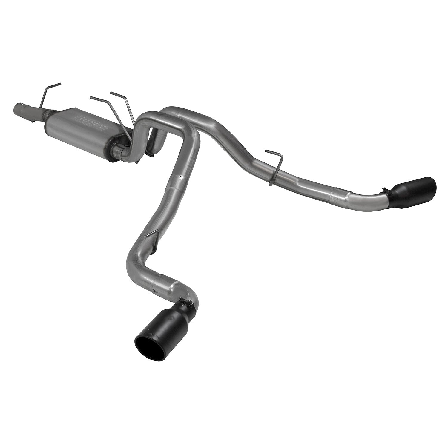 Flowmaster 718100 - Flow Fx Cat-Back Exhaust System Fits 2017-2026 Ford F250/F350 Super Duty With 6.2, 6.8 And 7.3-Liter V8, Flow Fx Cat-Back, Dual Side Exit, Stainless Steel Exhaust System Flowmaster 4