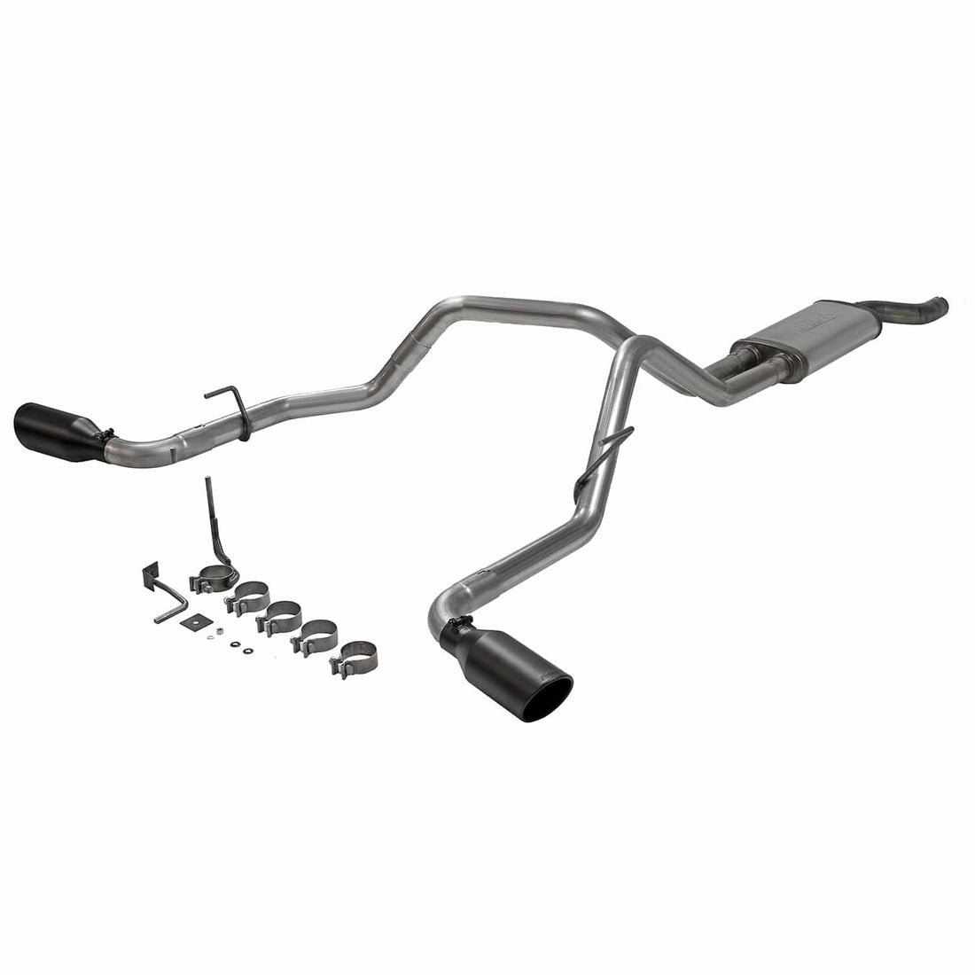 Flowmaster NA Flowmaster 718103 - Flow Fx Cat-Back Exhaust System Fits 2005-2019 Nissan Frontier 4.0-Liter Cat-Back, Dual Side Exit, Stainless Steel Exhaust System Flowmaster