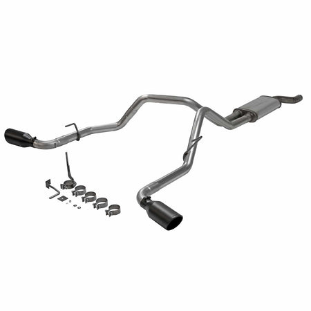 Flowmaster NA Flowmaster 718103 - Flow Fx Cat-Back Exhaust System Fits 2005-2019 Nissan Frontier 4.0-Liter Cat-Back, Dual Side Exit, Stainless Steel Exhaust System Flowmaster
