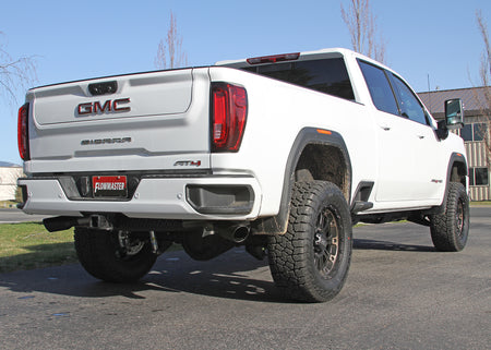 Flowmaster 718111 - Flow Fx Cat-Back Exhaust System Fits 2020-2025 GM 2500Hd/3500Hd 6.6-Liter Gas, Cat-Back, Dual Side Exit, Stainless Steel Exhaust System Flowmaster 2
