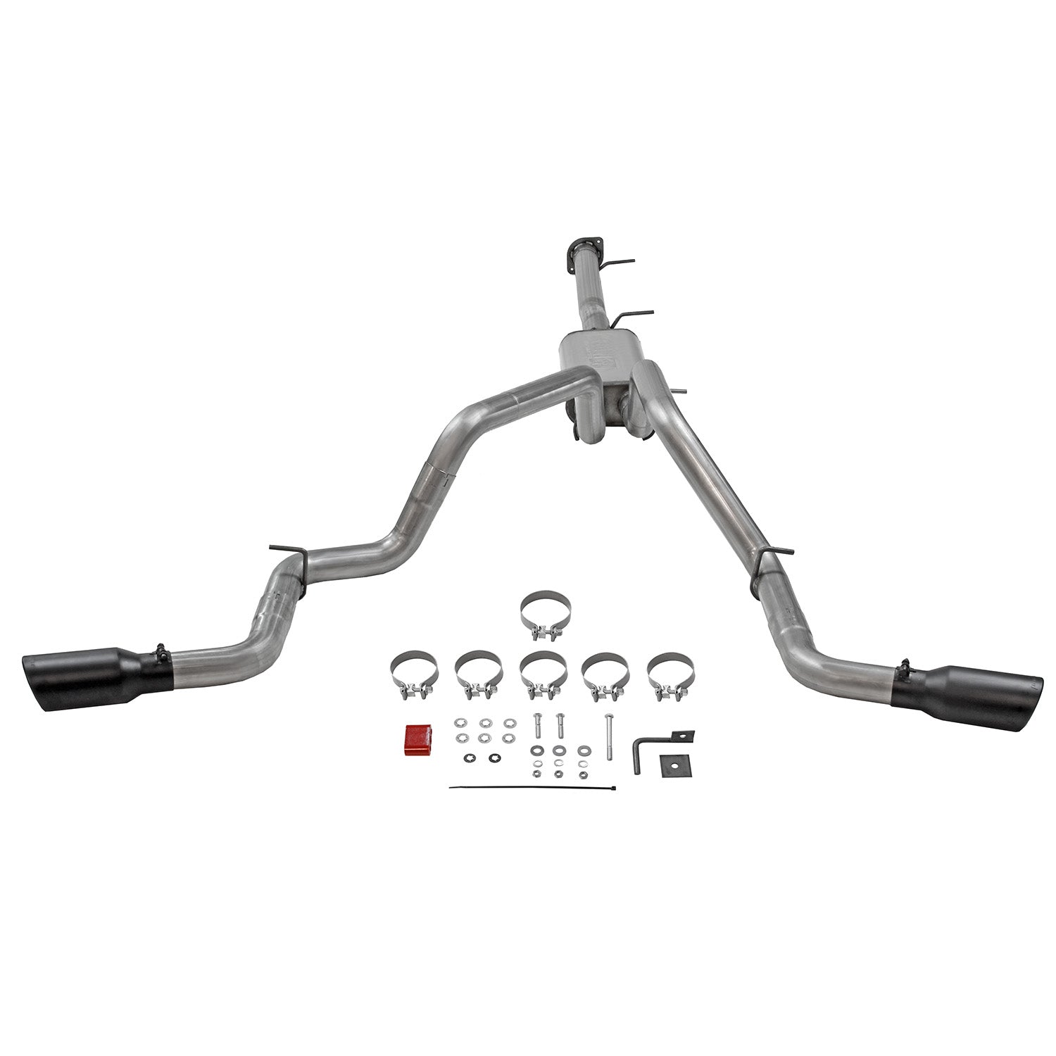 Flowmaster 718111 - Flow Fx Cat-Back Exhaust System Fits 2020-2025 GM 2500Hd/3500Hd 6.6-Liter Gas, Cat-Back, Dual Side Exit, Stainless Steel Exhaust System Flowmaster 3