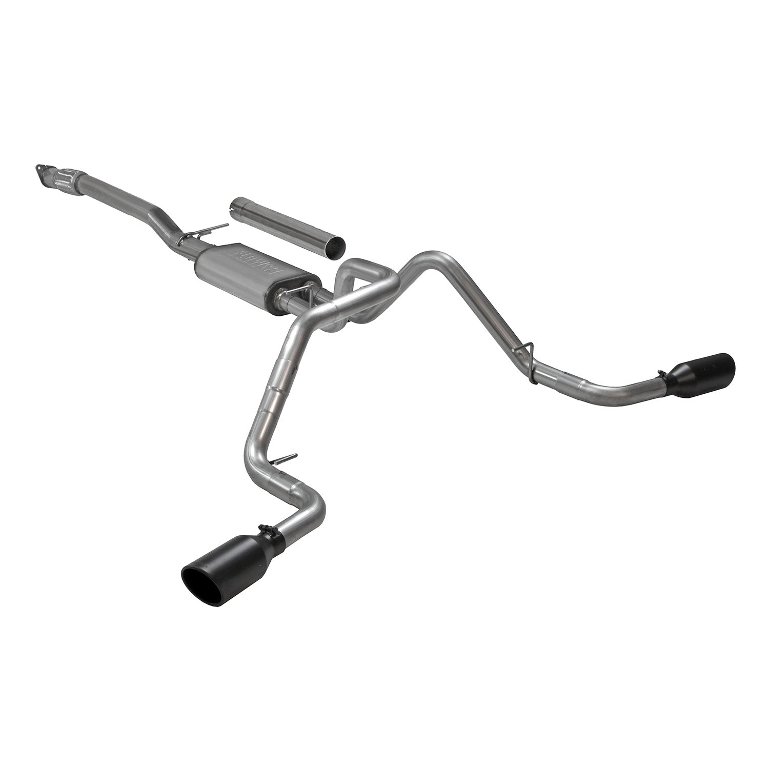 Flowmaster 718114 - Flow Fx Cat-Back Exhaust System Fits 2019-2026 GM 1500 2.7-Liter Cat-Back, Dual Side Exit, Stainless Steel Exhaust System Flowmaster 5