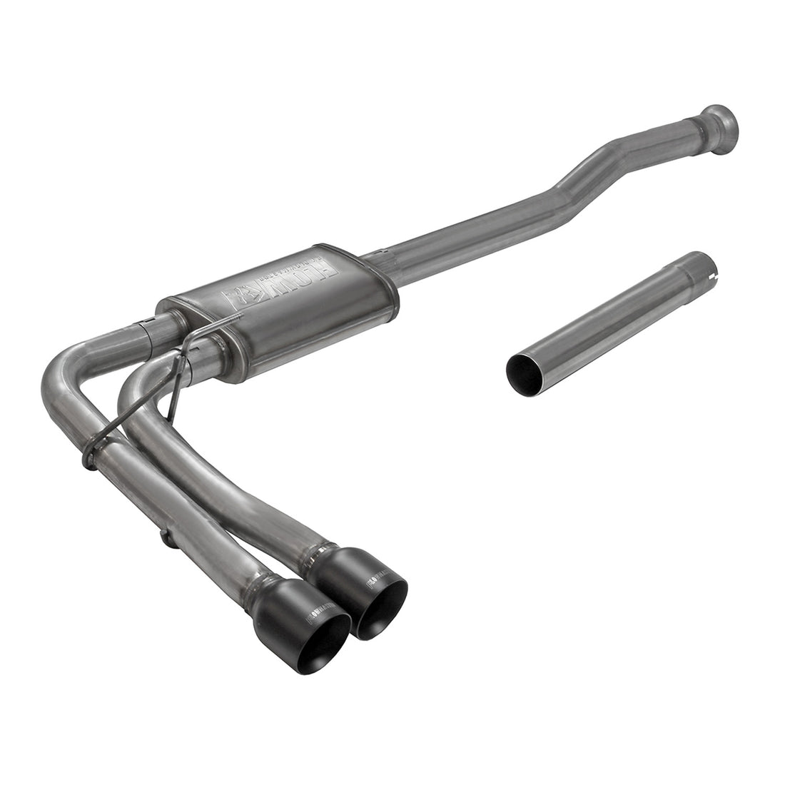 Flowmaster 718116 - Flow Fx Cat-Back Exhaust System Fits 2021-2025 Ford F-150 2.7, 3.5, 5.0-Liter, Flow Fx Cat-Back 3.00-Inch To 2.50-Inch Stainless Steel Exhaust System, Dual Out Same Side Exit Flowmaster 1