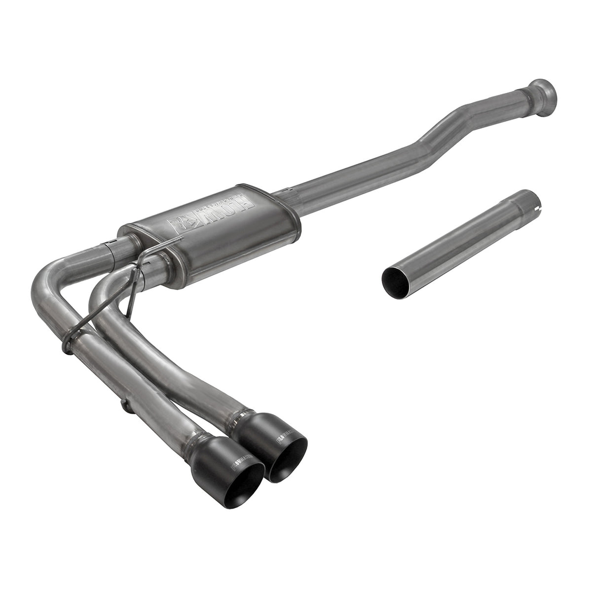 Flowmaster 718116 - Flow Fx Cat-Back Exhaust System Fits 2021-2025 Ford F-150 2.7, 3.5, 5.0-Liter, Flow Fx Cat-Back 3.00-Inch To 2.50-Inch Stainless Steel Exhaust System, Dual Out Same Side Exit Flowmaster 1