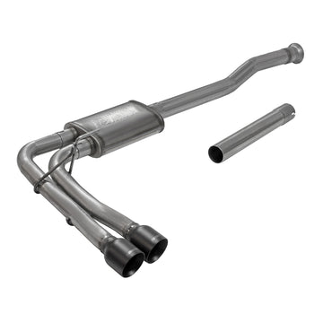 Flowmaster 718116 - Flow Fx Cat-Back Exhaust System Fits 2021-2025 Ford F-150 2.7, 3.5, 5.0-Liter, Flow Fx Cat-Back 3.00-Inch To 2.50-Inch Stainless Steel Exhaust System, Dual Out Same Side Exit Flowmaster 1