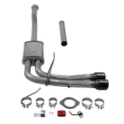 Flowmaster 718116 - Flow Fx Cat-Back Exhaust System Fits 2021-2025 Ford F-150 2.7, 3.5, 5.0-Liter, Flow Fx Cat-Back 3.00-Inch To 2.50-Inch Stainless Steel Exhaust System, Dual Out Same Side Exit Flowmaster 4