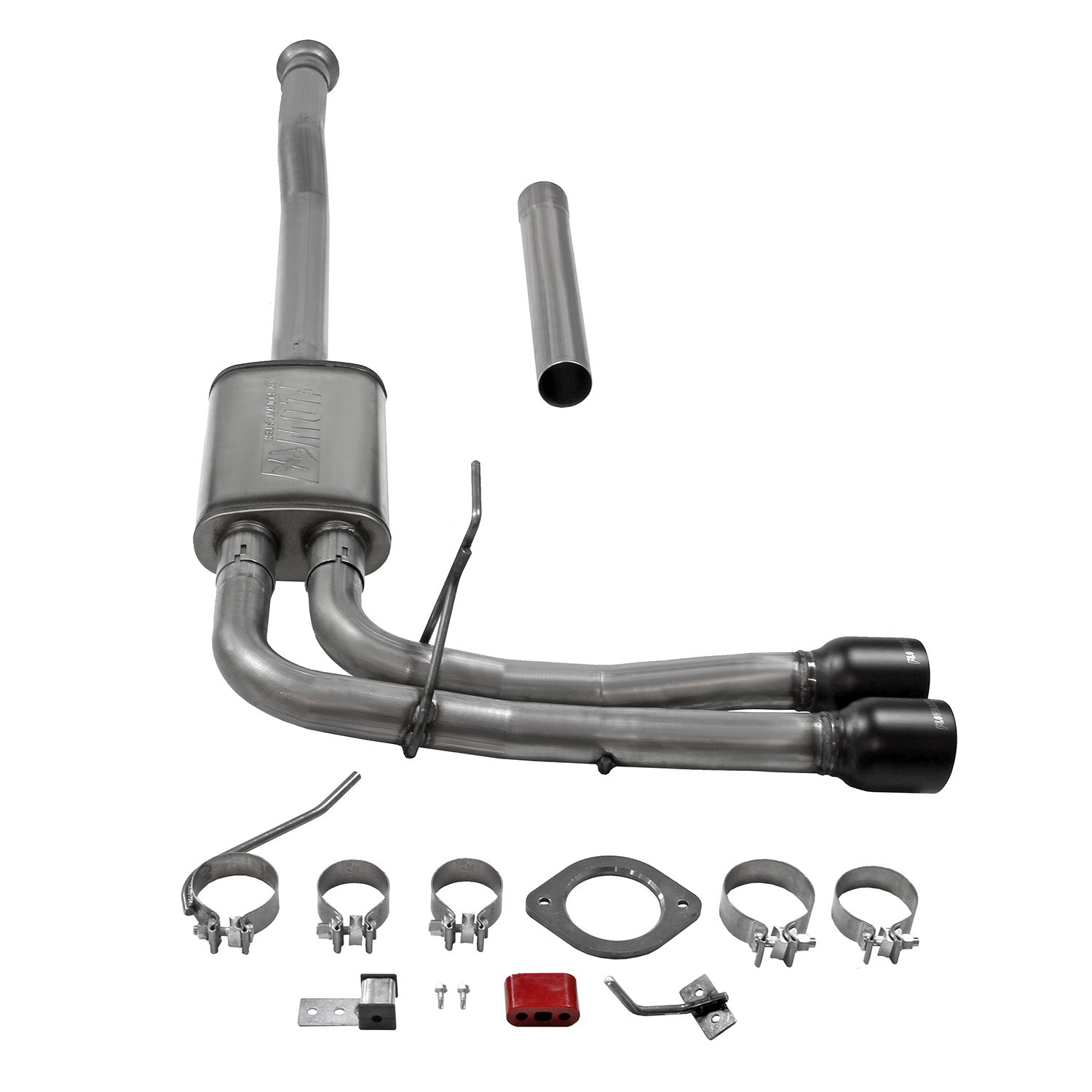 Flowmaster 718116 - Flow Fx Cat-Back Exhaust System Fits 2021-2025 Ford F-150 2.7, 3.5, 5.0-Liter, Flow Fx Cat-Back 3.00-Inch To 2.50-Inch Stainless Steel Exhaust System, Dual Out Same Side Exit Flowmaster 4