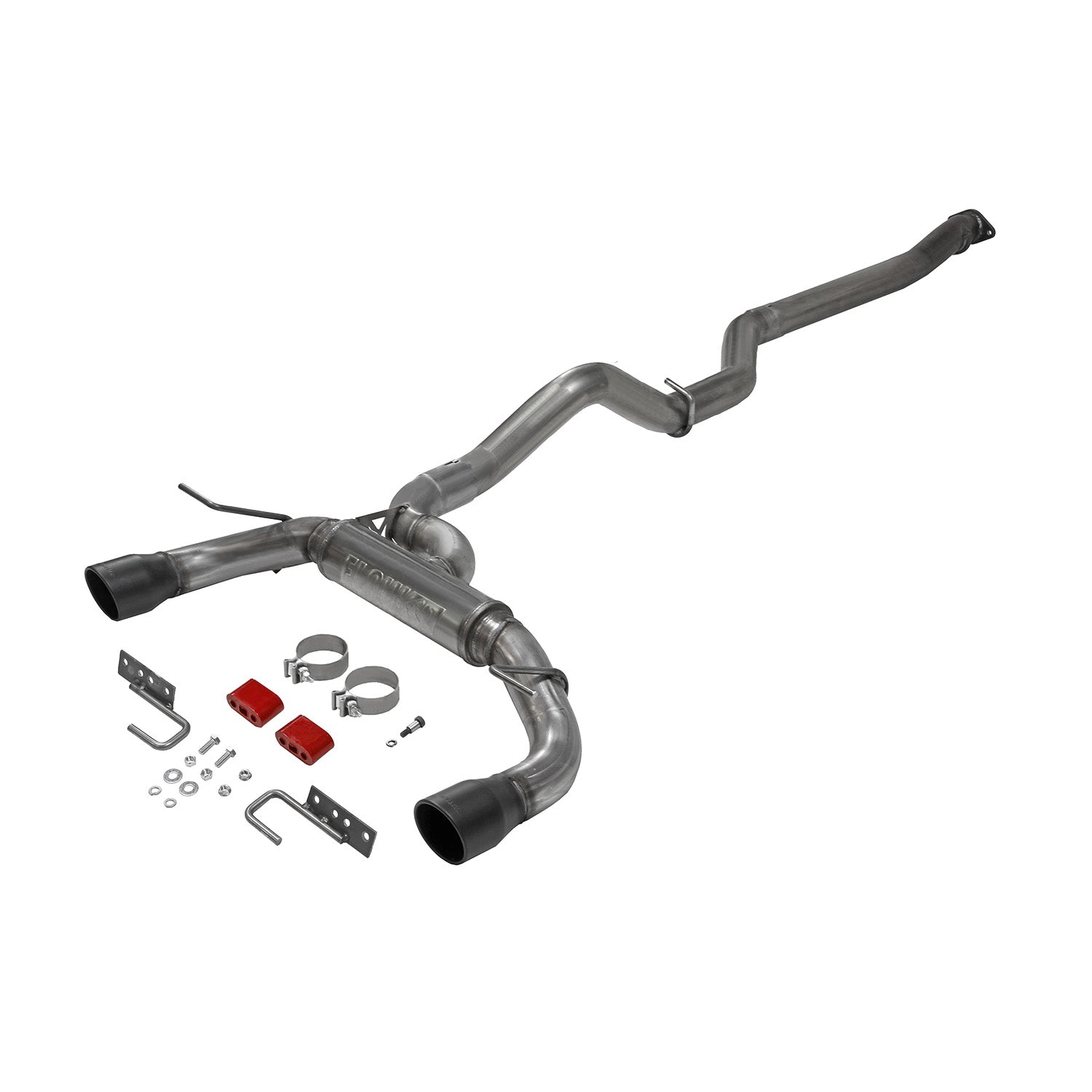Flowmaster 718122 - Flow Fx Cat-Back Exhaust System Fits 2021-2025 Ford Bronco 2.3L/2.7L, Flow Fx Cat-Back, Dual Exit, 4 Door Models Flowmaster 1
