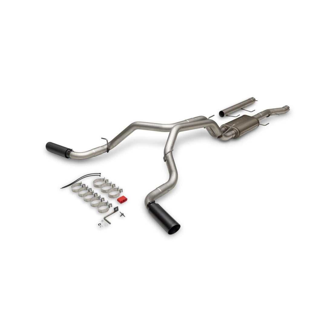Flowmaster 718130 - Flow Fx Cat-Back Exhaust System Fits 2014-2024 Ram 2500 6.4-Liter Hemi, Cat-Back, Dual Rear Exit, Flow Fx Stainless Steel Exhaust System Flowmaster 2