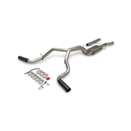 Flowmaster 718130 - Flow Fx Cat-Back Exhaust System Fits 2014-2024 Ram 2500 6.4-Liter Hemi, Cat-Back, Dual Rear Exit, Flow Fx Stainless Steel Exhaust System Flowmaster 2