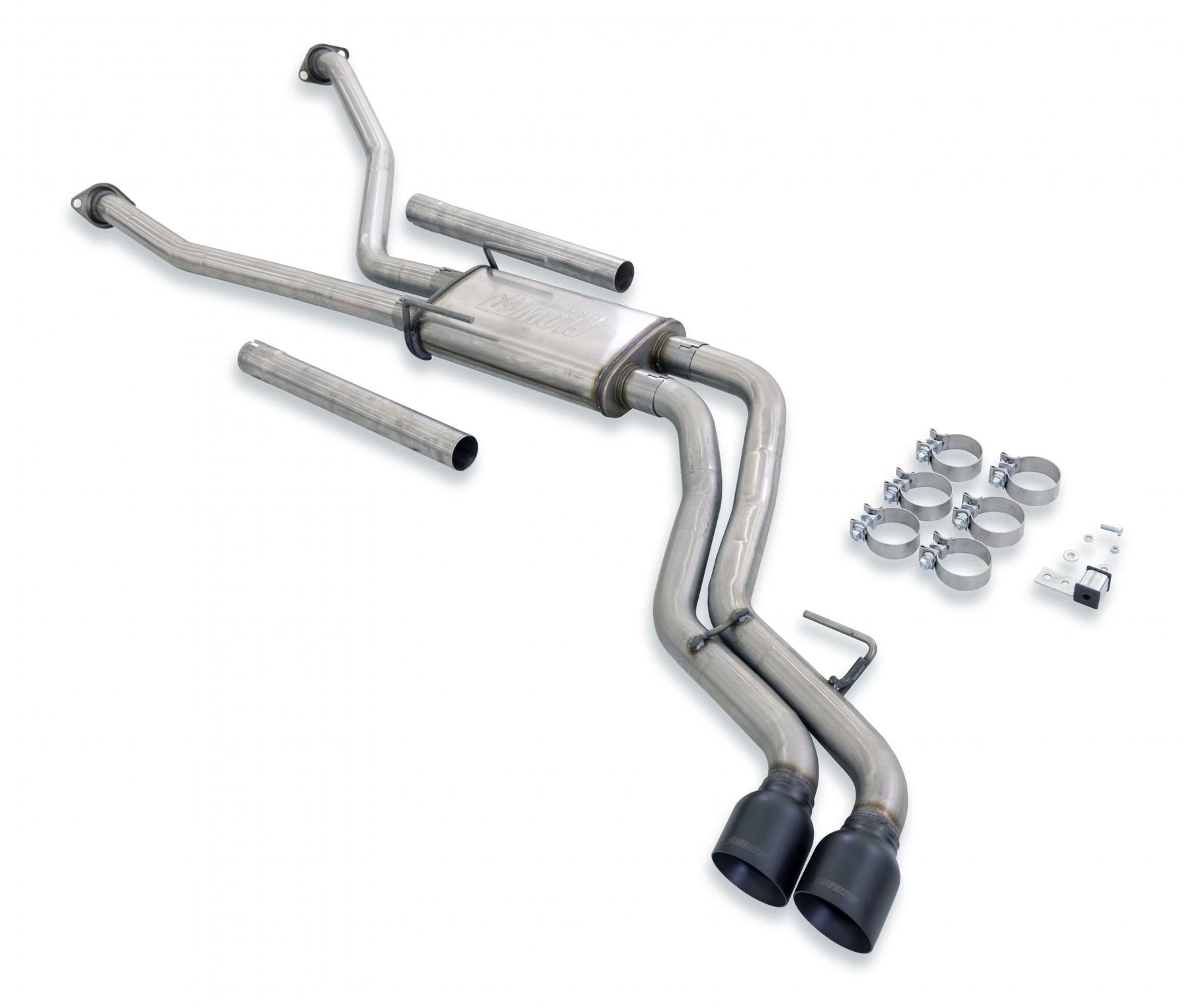 Flowmaster 718143 Flow Fx Cat-Back Exhaust System Stainless Steel Dual Same Side Exit