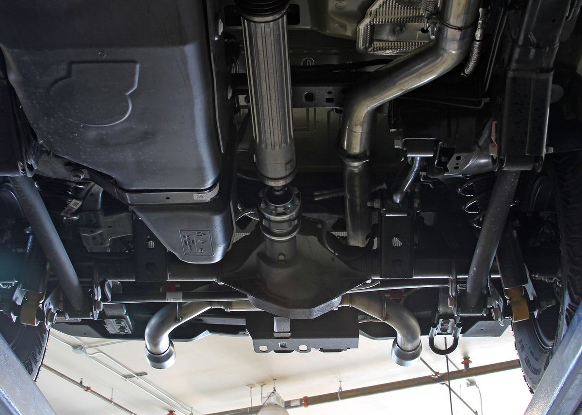 Flowmaster 718146 - Flow Fx Cat-Back Exhaust System Fits 2021-2025 Ford Bronco 2.3/2.7-Liter, Flow Fx Cat-Back 3.00-Inch Stainless Steel Exhaust System, 4.00-Inch Black Ceramic-Coated Tips, Dual Out Rear Exit, 2 Door Models Flowmaster 5