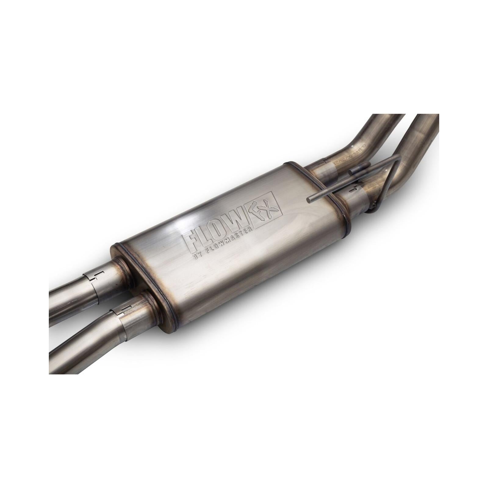 Flowmaster 718149 Flow Fx Cat-Back Exhaust System Stainless Steel Dual Same Side Exit