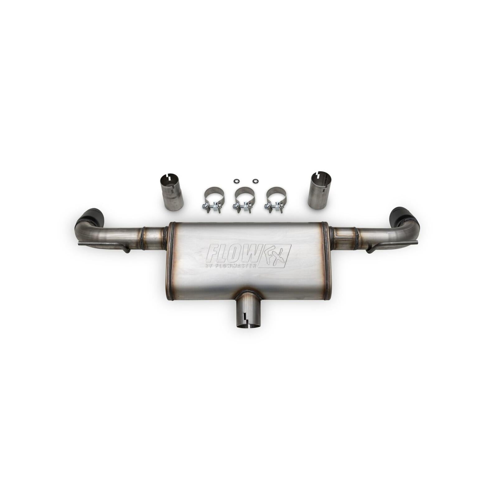Flowmaster 718154 - Flowfx Axle-Back Exhaust System Fits 2021-2025 Ford Bronco Sport 1.5/2.0-Liter, Axle-Back, Dual Out Rear Exit, Stainless Steel Exhaust System Flowmaster 2