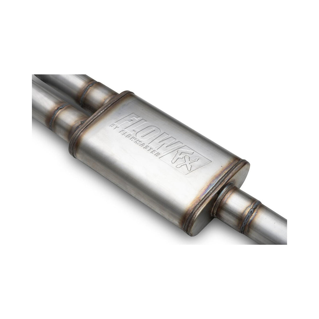 Flowmaster 718172 - Flow Fx Direct Fit Muffler Fits 2021-2025 Ford F-150 With 2.7, 3.5 And 5.0-Liter Non-Powerboost Engines With Factory Dual