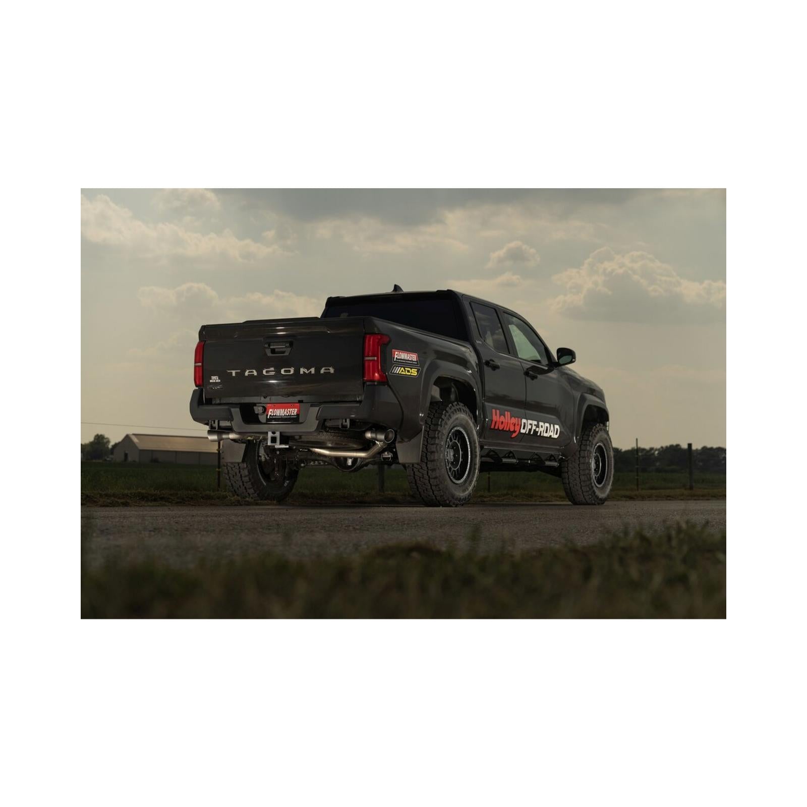Flowmaster 718174 - Flow Fx Cat-Back Exhaust System Fits 2024-2025 Toyota Tacoma 2.4-Liter, All Wheelbases, Flowfx Dual Out Side Cat-Back Exhaust