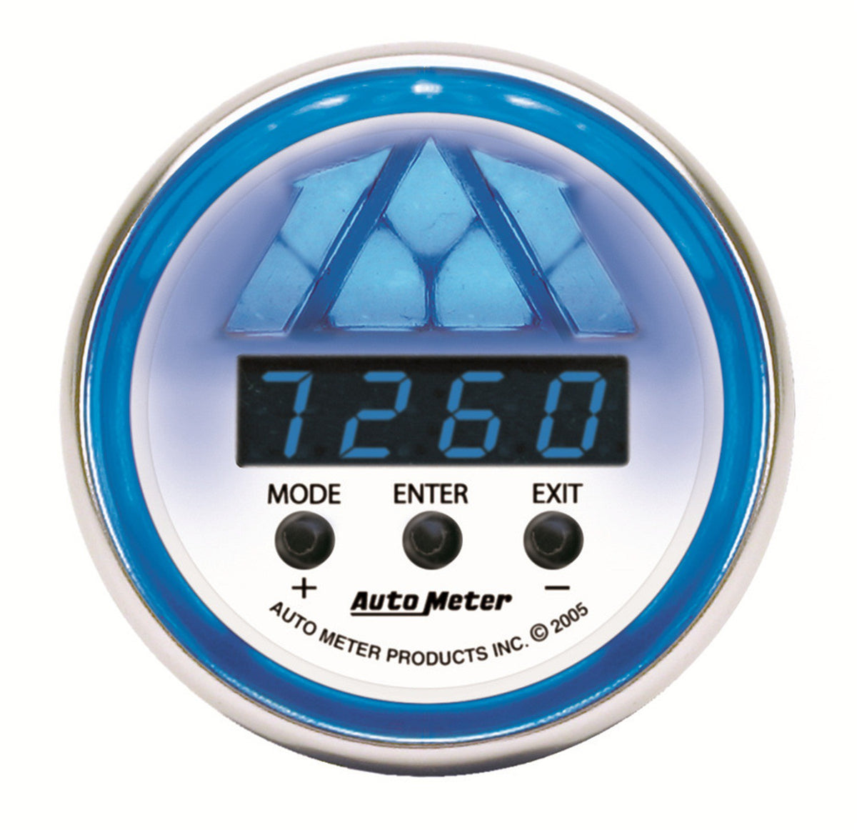 AutoMeter 7188 - GAUGE, SHIFT LIGHT, DIGITAL RPM W/ MULTI-COLOR LED LIGHT, DPSS LEVEL 2, C2 3