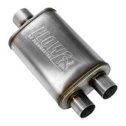 Flowmaster 72198 - Flow Fx Muffler Flow Fx Muffler 3.00 Center In/ 2.50 Dual Out Moderate Sound Stainless Steel Flowmaster 3