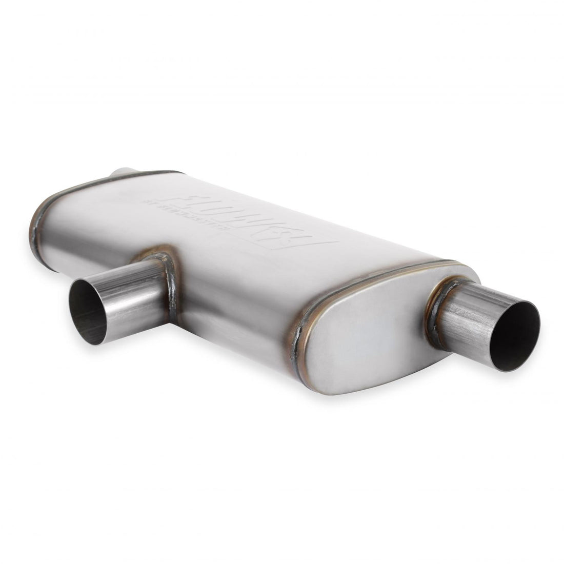 Flowmaster 72206 - Flow Fx Muffler Flow Fx Muffler 2.5 In/Out Oval Body Transverse Moderate Sound Stainless Steel Flowmaster 5