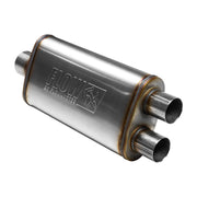 Flowmaster 72288 - Flow Fx Muffler Flow Fx Muffler 3.00 Center In/2.50 Dual Out Moderate Sound Stainless Steel Flowmaster 3