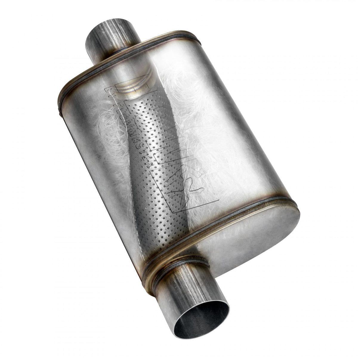 Flowmaster 72288 - Flow Fx Muffler Flow Fx Muffler 3.00 Center In/2.50 Dual Out Moderate Sound Stainless Steel Flowmaster 4
