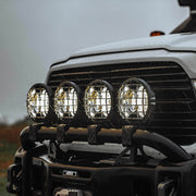 KC HiLiTES 7230 - SlimLite 8" LED - Stone Guard - Black