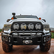 KC HiLiTES 7230 - SlimLite 8" LED - Stone Guard - Black
