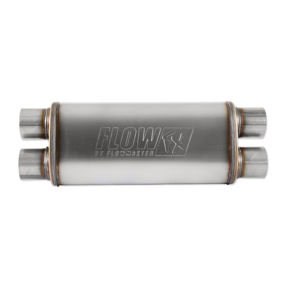 Flowmaster 72469 Flow Fx Muffler 3.00 Dual In/Out Stainless Steel