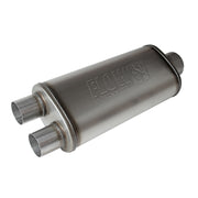 Flowmaster 72587 - Flow Fx Muffler Flow Fx Muffler 3.50 Center In/2.50 Dual Out Straight Through Performance Moderate Sound Stainless Steel Flowmaster 3