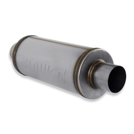 Flowmaster 72619 - Flow Fx Muffler Flow Fx Muffler 3.0 In/Out 6-Inch Round Body Moderate Sound Stainless Steel Flowmaster 1