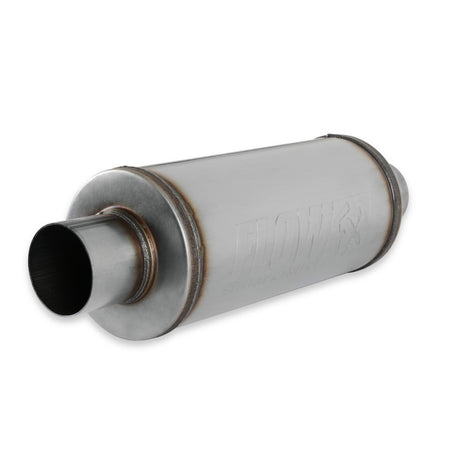 Flowmaster 72619 - Flow Fx Muffler Flow Fx Muffler 3.0 In/Out 6-Inch Round Body Moderate Sound Stainless Steel Flowmaster 3