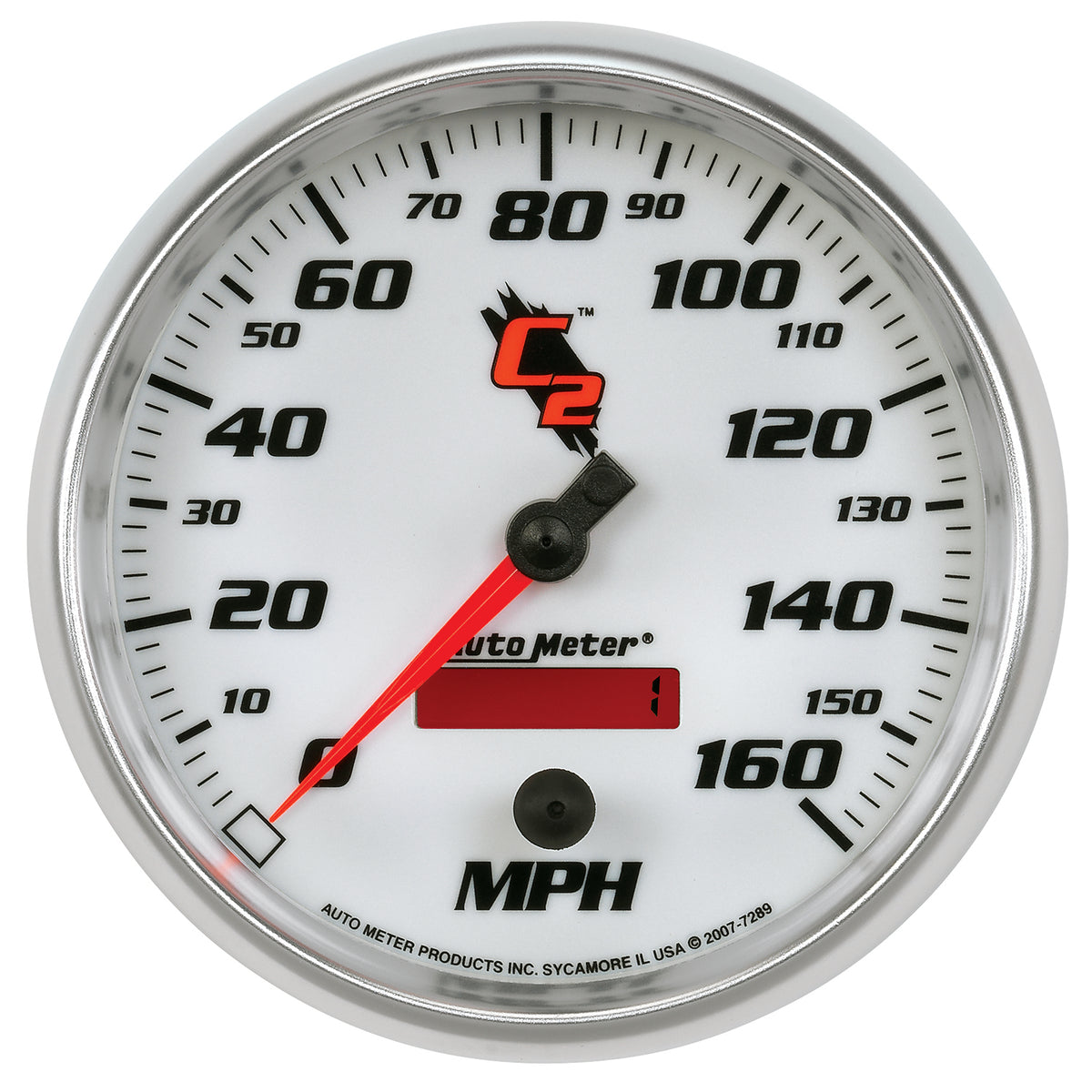 AutoMeter 7289 - GAUGE, SPEEDOMETER, 5", 160MPH, ELEC. PROGRAMMABLE, C2 3