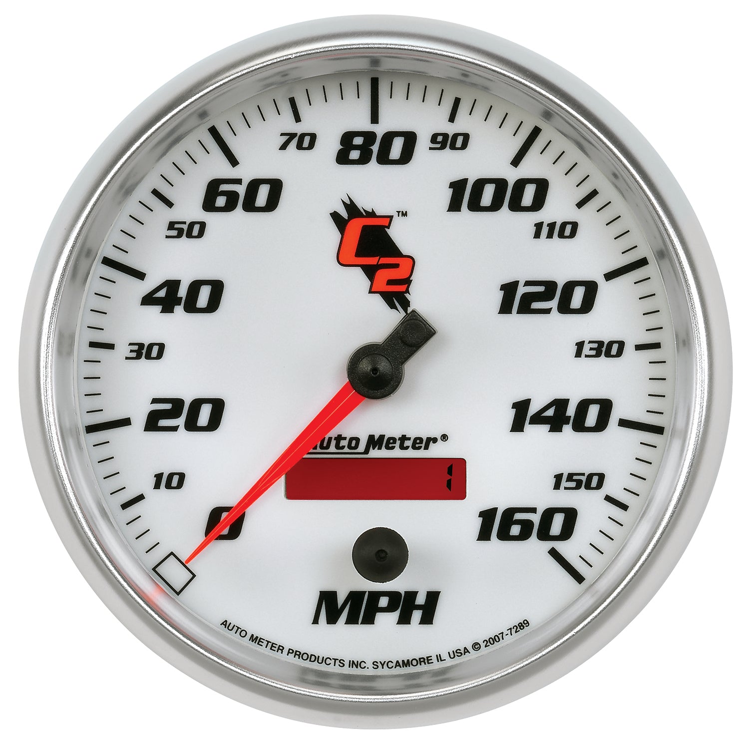 AutoMeter 7289 - GAUGE, SPEEDOMETER, 5", 160MPH, ELEC. PROGRAMMABLE, C2 3