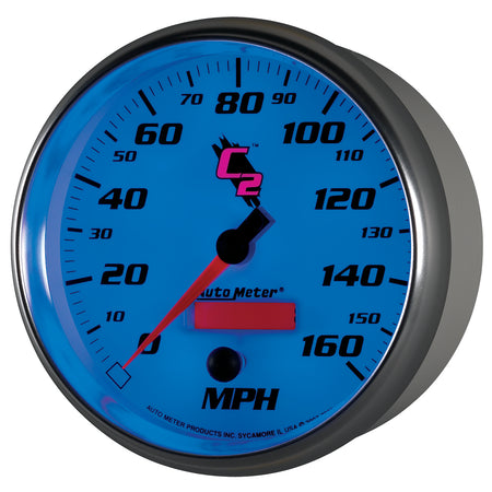 AutoMeter 7289 - GAUGE, SPEEDOMETER, 5", 160MPH, ELEC. PROGRAMMABLE, C2 5