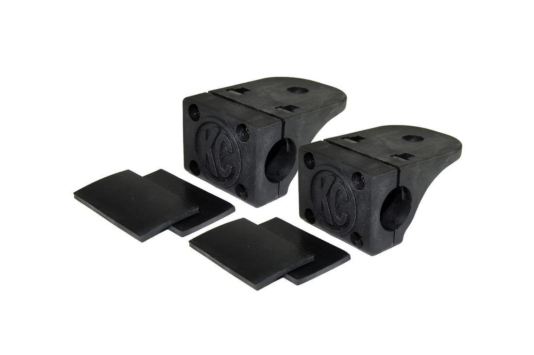 KC HiLiTES Electrical Lighting and Body KC HiLiTES 73001 - KC Bracket Mount Tube Clamp 0.75-1.0 Inch Round EA