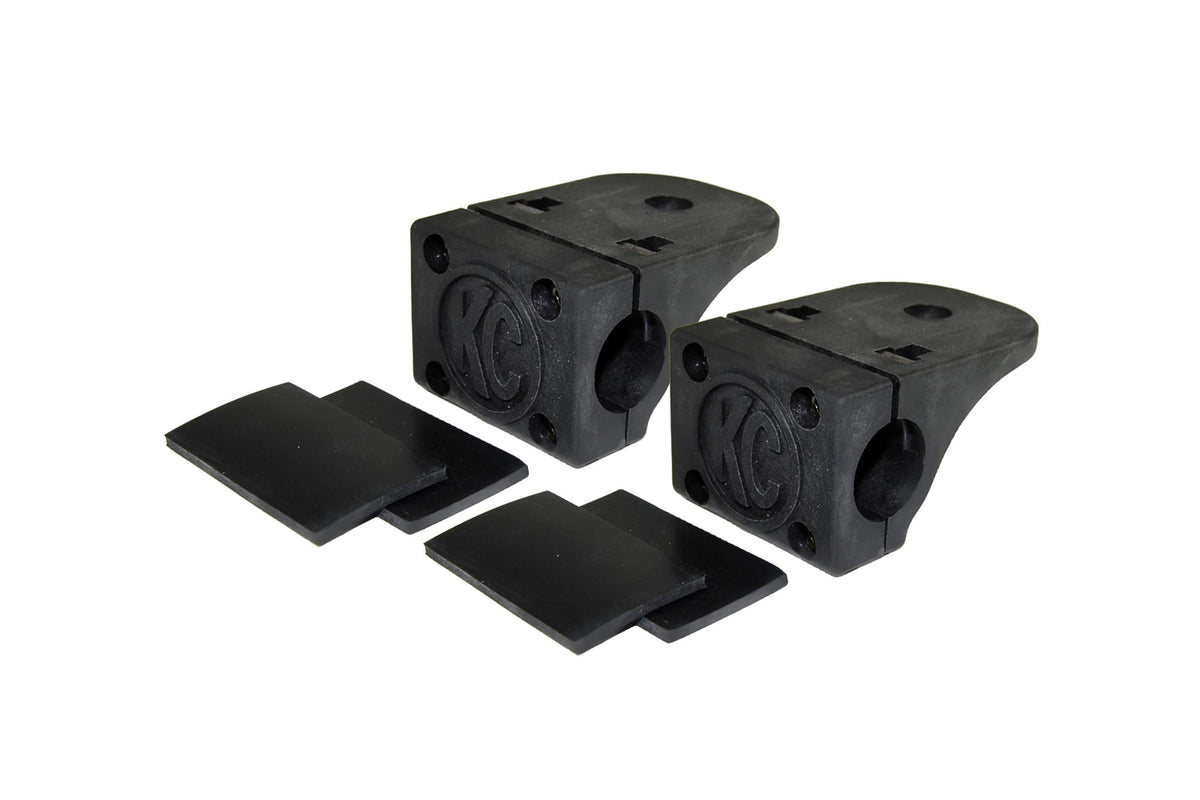 KC HiLiTES Electrical Lighting and Body KC HiLiTES 73001 - KC Bracket Mount Tube Clamp 0.75-1.0 Inch Round EA