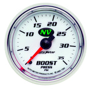 AutoMeter 7304 - GAUGE, BOOST, 2 1/16", 35PSI, MECHANICAL, NV 3