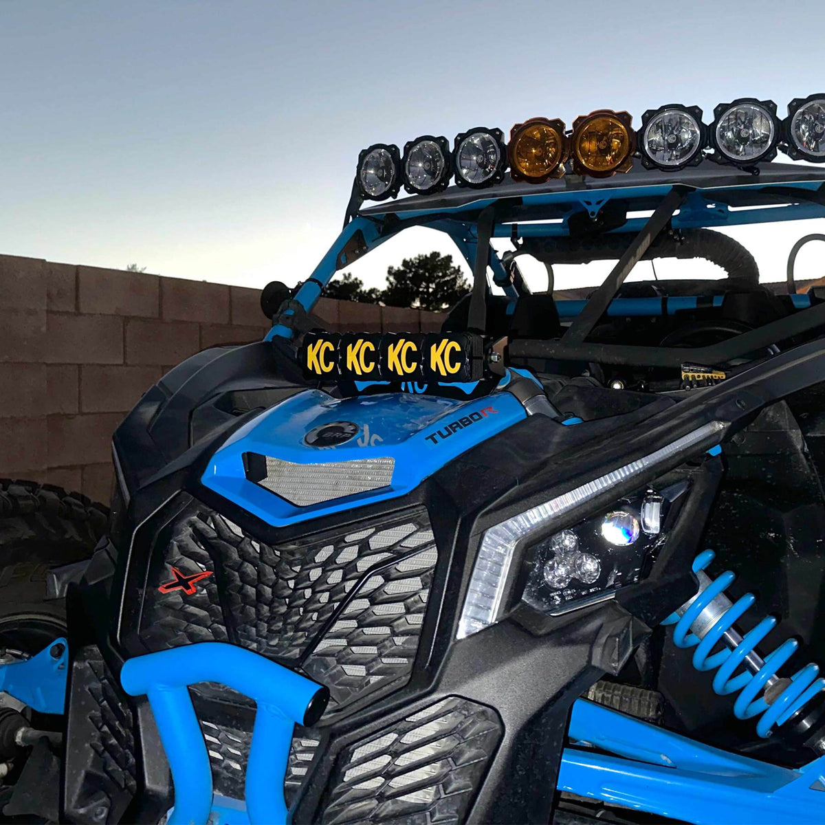 KC HiLiTES 73441 - FLEX ERA 10" LED Light Bar Mount - Shock Tower - 2017-2024 Can-Am Maverick X3 4