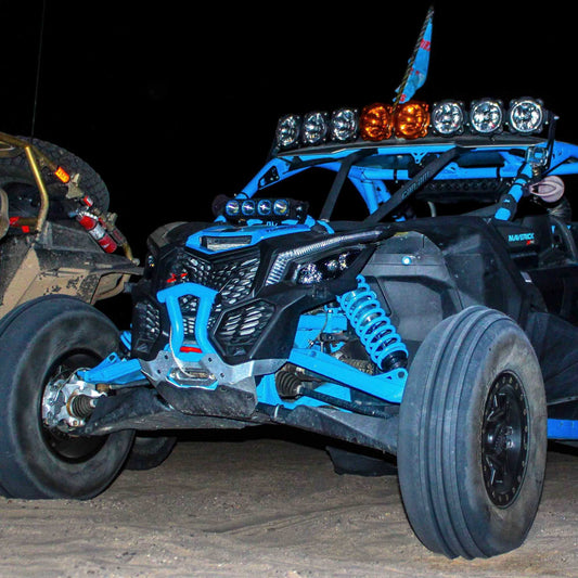 Light Bar Mount For 10 In. FLEX ERA LED Light Bar - Shock Tower - 2017+ Can-Am Maverick X3