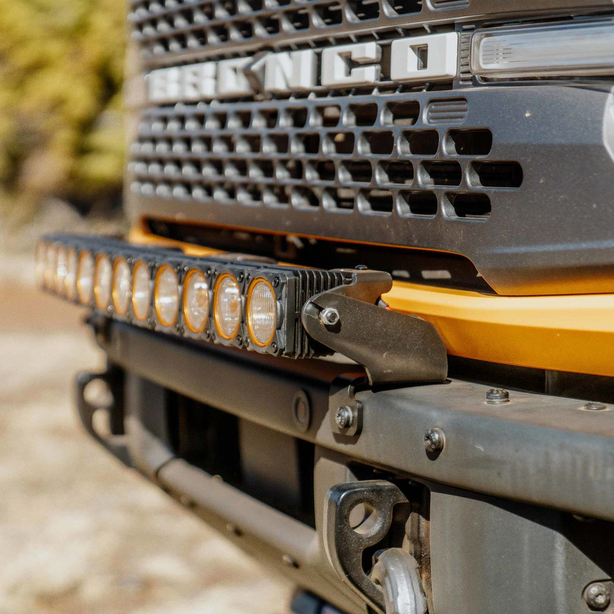 KC HiLiTES 7352 - FLEX ERA 30" LED Light Bar Mount - Front Bumper - GEN6 2021+ Ford Bronco 4