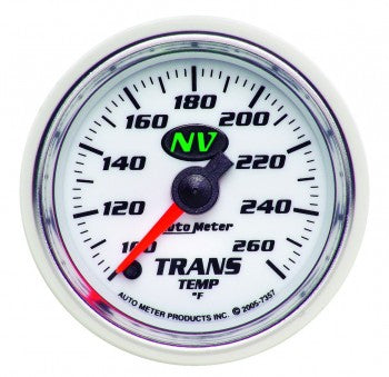 AutoMeter 7357 - GAUGE, TRANSMISSION TEMP, 2 1/16", 100-260?F, DIGITAL STEPPER MOTOR, NV 4