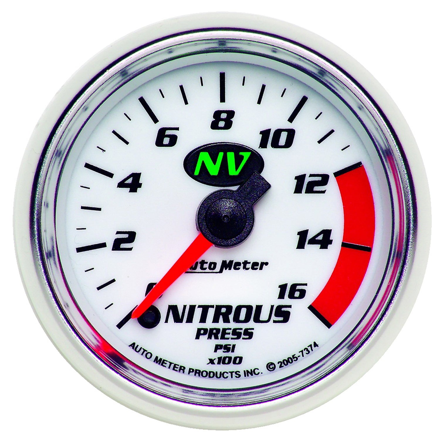 AutoMeter 7374 - Nitrous Oxide Pressure Gauge
