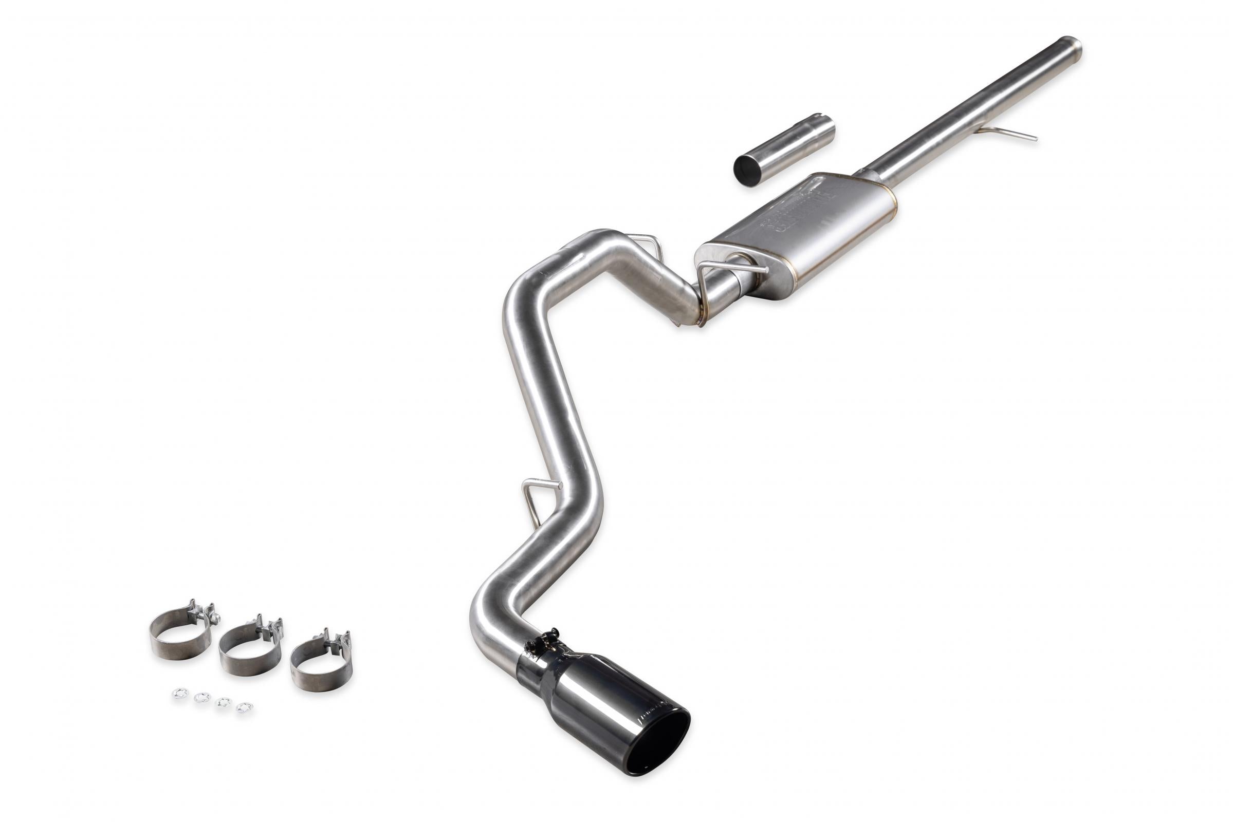 Flowmaster 737857 - Signature Series Exhaust System Fits 2014-2019* (Classic Body) GM 1500 4.3L/5.3L, 304 Stainless Steel, Single Exit Exhaust Flowmaster 3