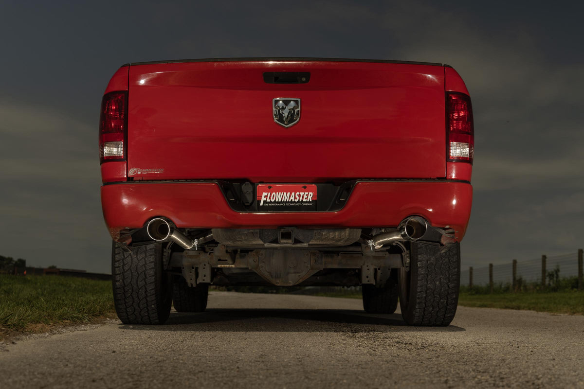 Flowmaster 737860 - Signature Series Exhaust System Fits 2009-2024 (Classic Body) Ram 1500 5.7L, 2009-2013 4.7L, Factory Dual Exhaust, 304 Stainless Steel Exhaust Flowmaster 3