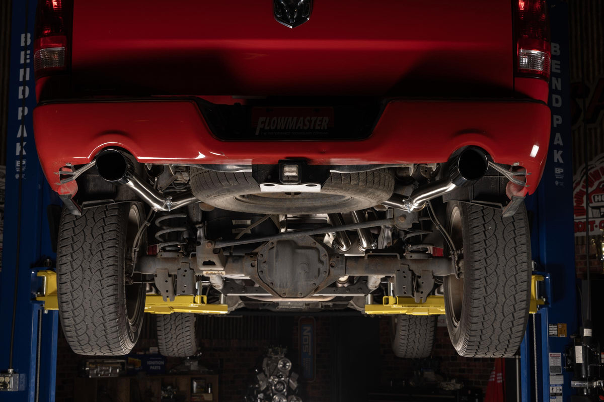 Flowmaster 737860 - Signature Series Exhaust System Fits 2009-2024 (Classic Body) Ram 1500 5.7L, 2009-2013 4.7L, Factory Dual Exhaust, 304 Stainless Steel Exhaust Flowmaster 4
