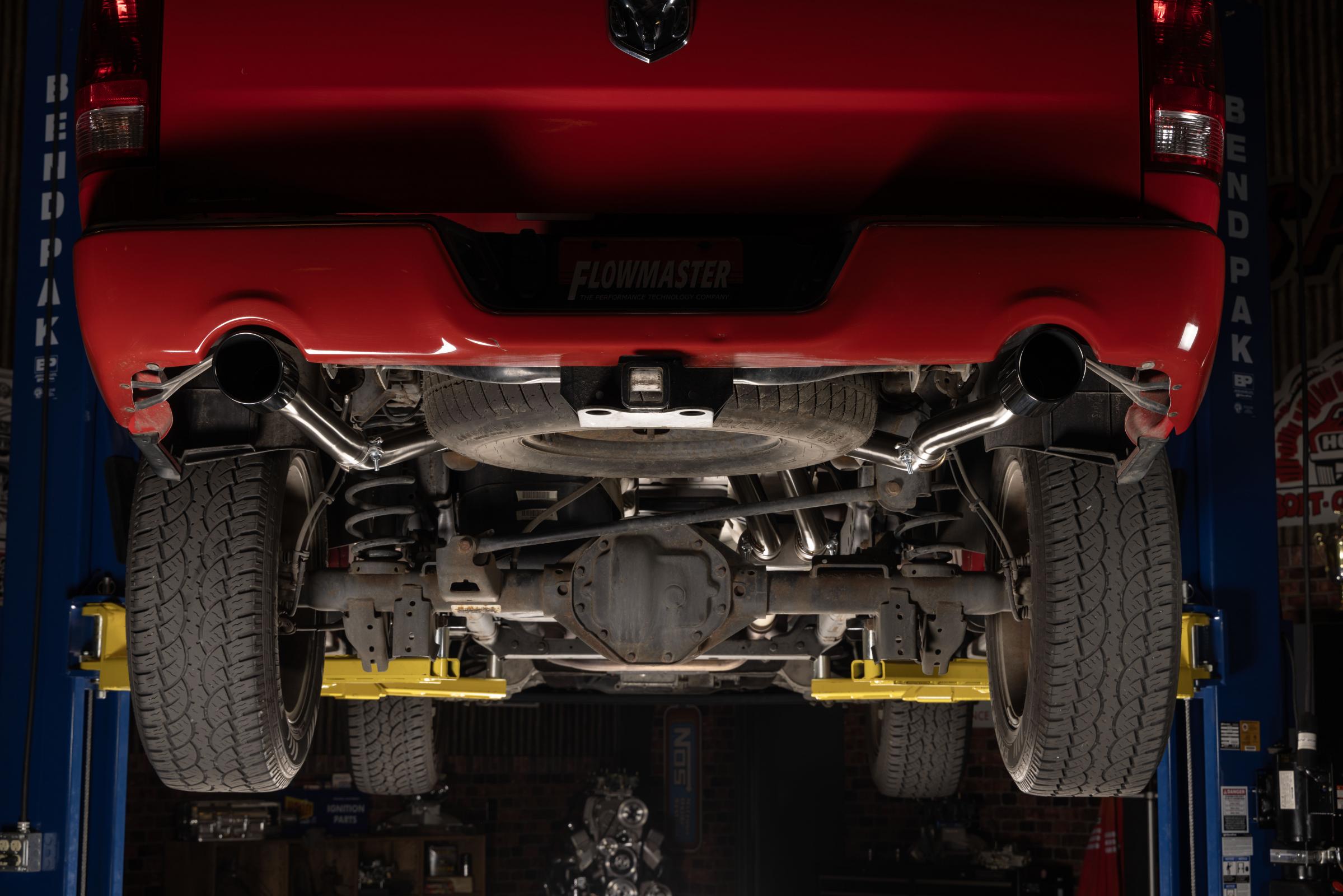 Flowmaster 737860 - Signature Series Exhaust System Fits 2009-2024 (Classic Body) Ram 1500 5.7L, 2009-2013 4.7L, Factory Dual Exhaust, 304 Stainless Steel Exhaust Flowmaster 4