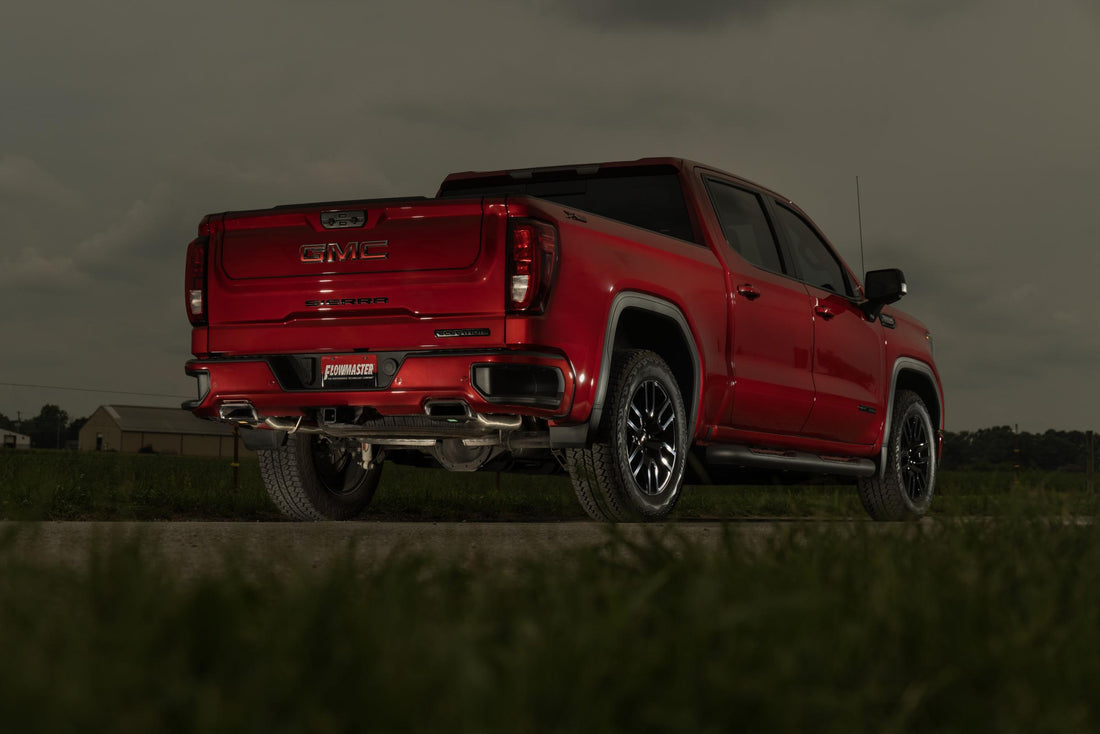 Flowmaster 737894 - Signature Series Exhaust System Fits 2019-2026 (New Body) Silverado/Sierra 1500 Crew Cab/Double Cab Models With 5.3L And Factory Dual Tailpipes, 304 Stainless Steel Exhaust Flowmaster 1