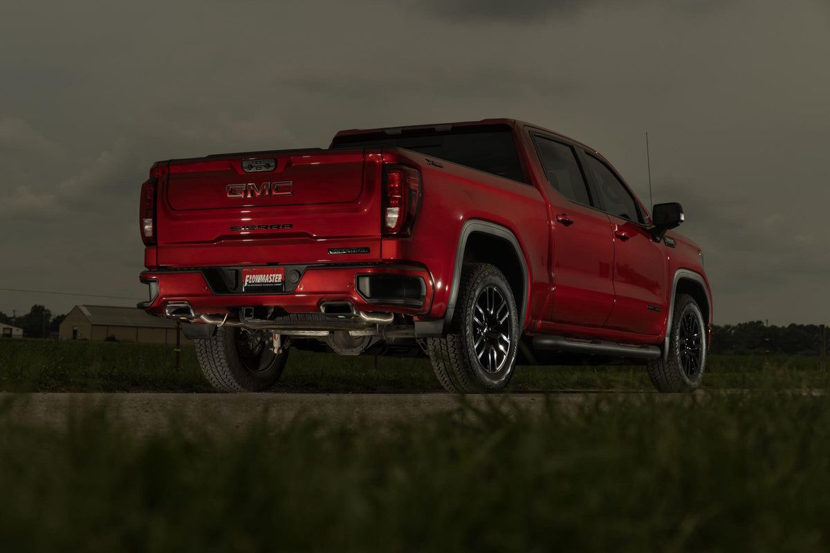 Flowmaster 737894 - Signature Series Exhaust System Fits 2019-2026 (New Body) Silverado/Sierra 1500 Crew Cab/Double Cab Models With 5.3L And Factory Dual Tailpipes, 304 Stainless Steel Exhaust Flowmaster 1